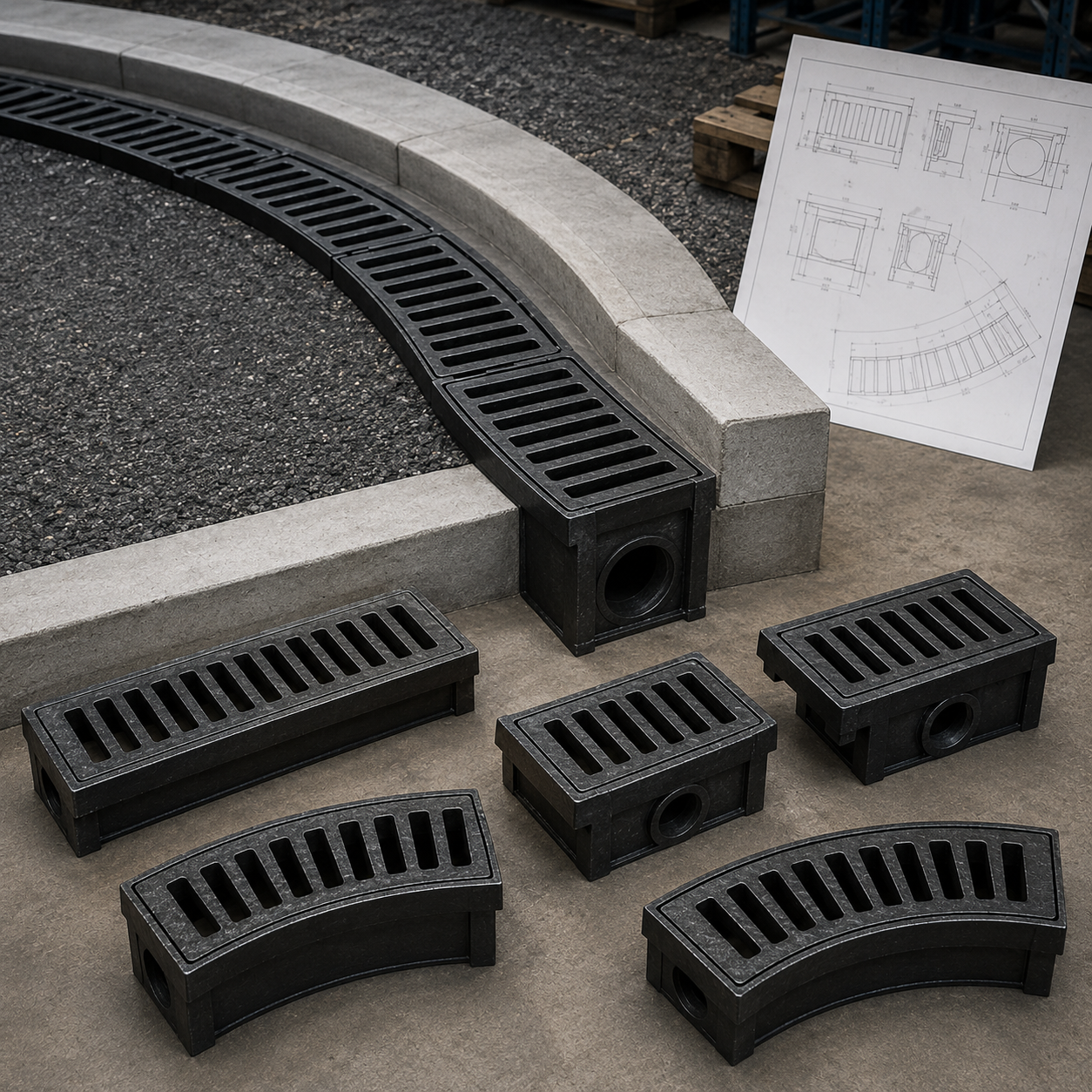 Custom Casting of Cast Iron Curb Blocks